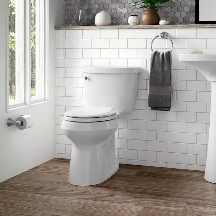 Cachet Round Quiet-Close with Grip-Tight Bumpers Toilet Seat in White (3-Pack)