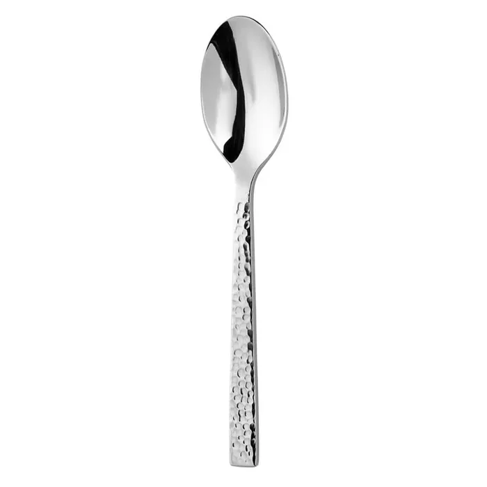 Chef‘s Table Hammered 18/0 Stainless Steel Coffee Spoons (Set of 12)