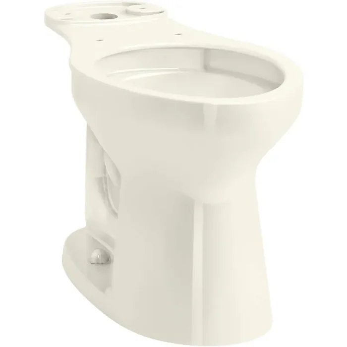 Cimarron 12 in. Rough In Elongated Chair Height Toilet Bowl Only in Biscuit, Seat Not Included