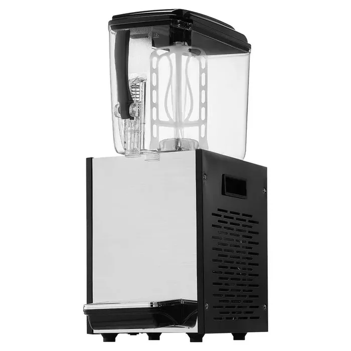Commercial Beverage Dispenser, 12 L/12.7 qt. Juice Dispenser, 170-Wattt 304 Stainless Steel Food Grade Ice Tea Drink