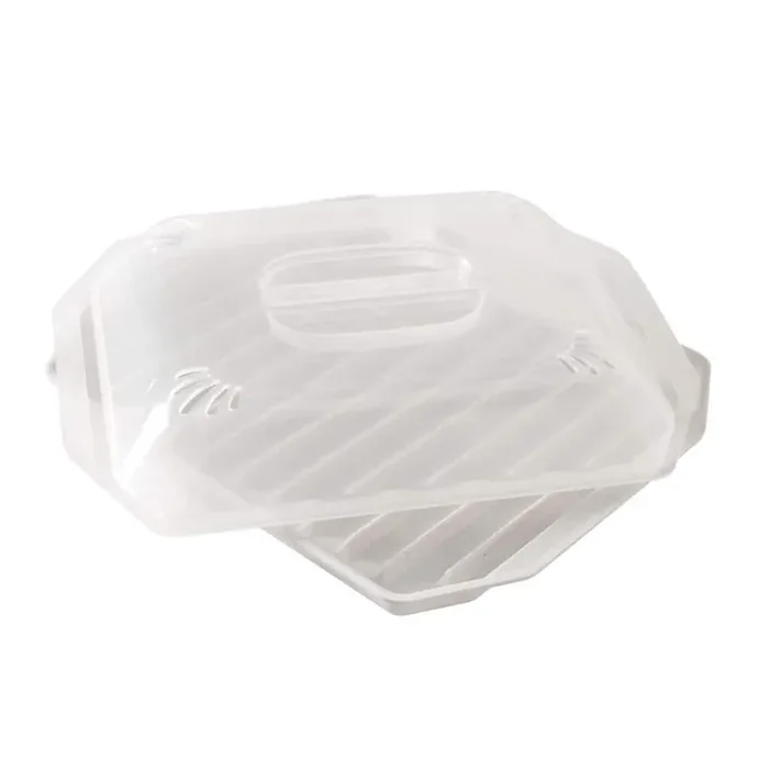 Compact Bacon Rack with Lid