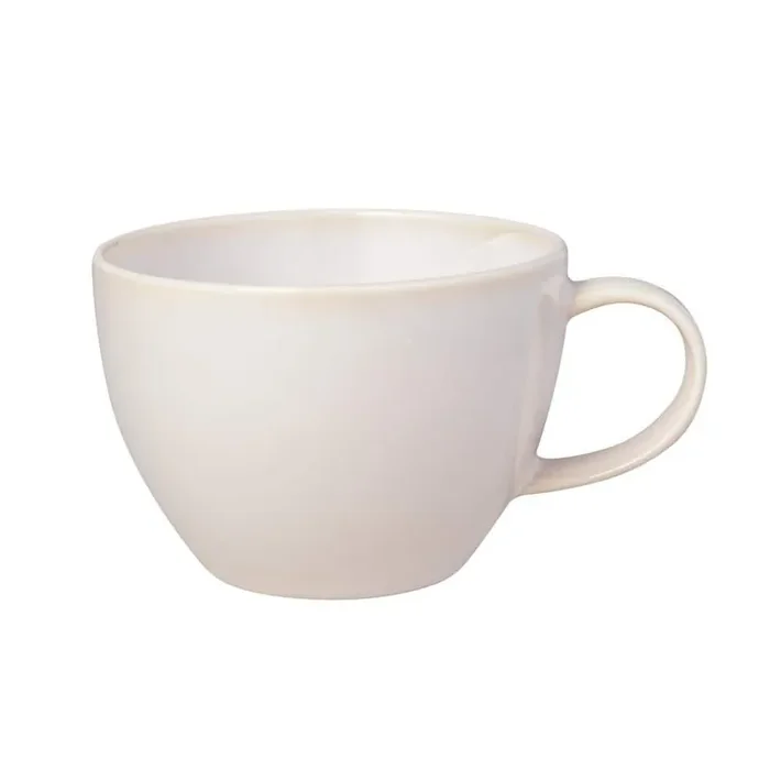 Crafted 8.25 oz. Cotton White Porcelain Coffee Cup