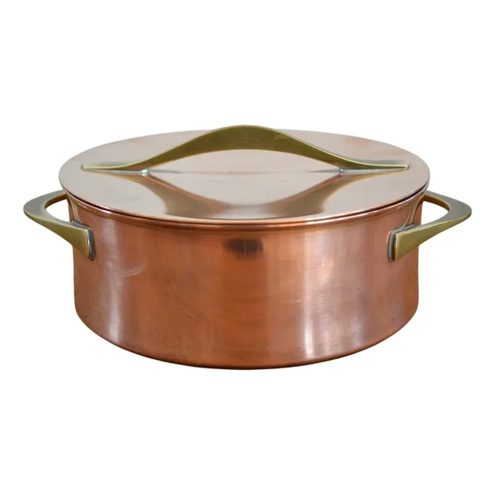 Danish Copper Pot by Jens Quistgaard, 1960s