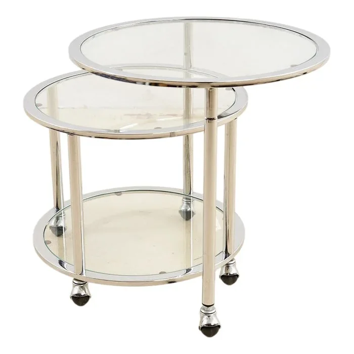 Design Chrome Coffee Table, 1970s