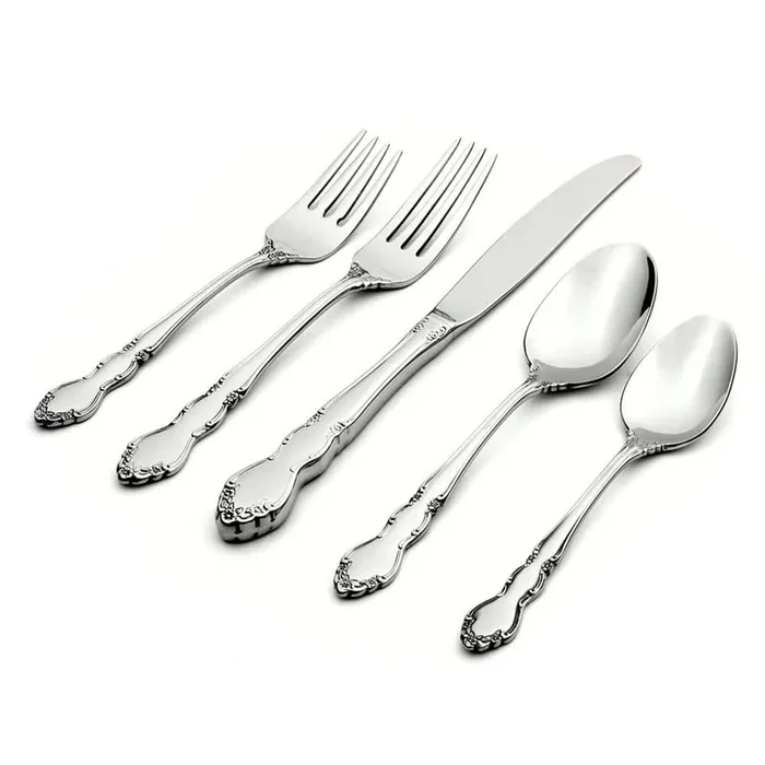 Dover 20-Piece Silver 18/10-Stainless Steel Flatware Set (Service for 4)