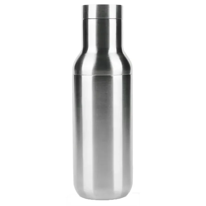 Durable Hybrid 31 oz. Silver Stainless Steel 1-Piece Cocktail Shaker
