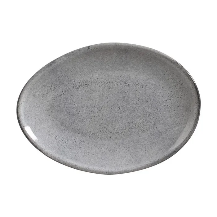 Dust Oval Dessert Plate Organic (Set of 6)