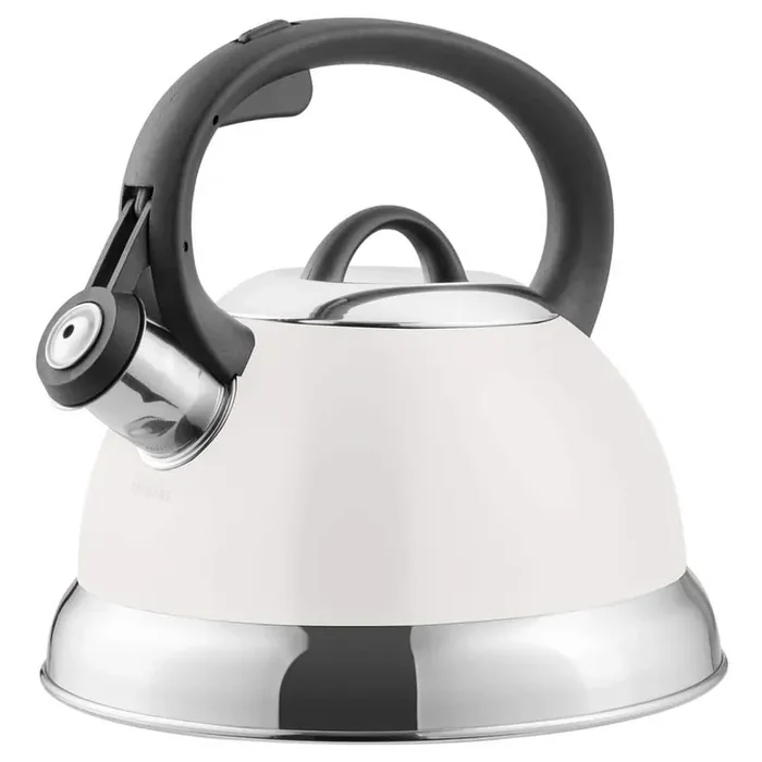 Flintshire 7-Cup Whistling Tea Kettle in Linen
