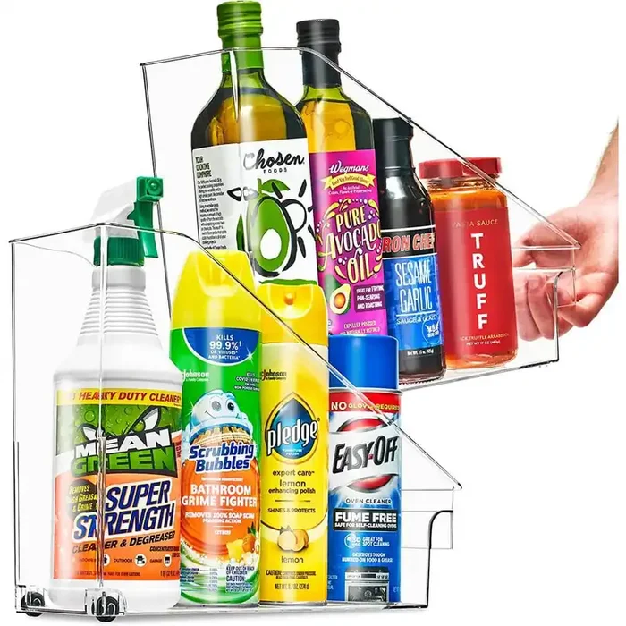 Fridge Roll Out Bottle Organizer