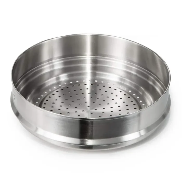 Graphite 10 in. Recycled 18/10 Stainless Steel Steamer Insert