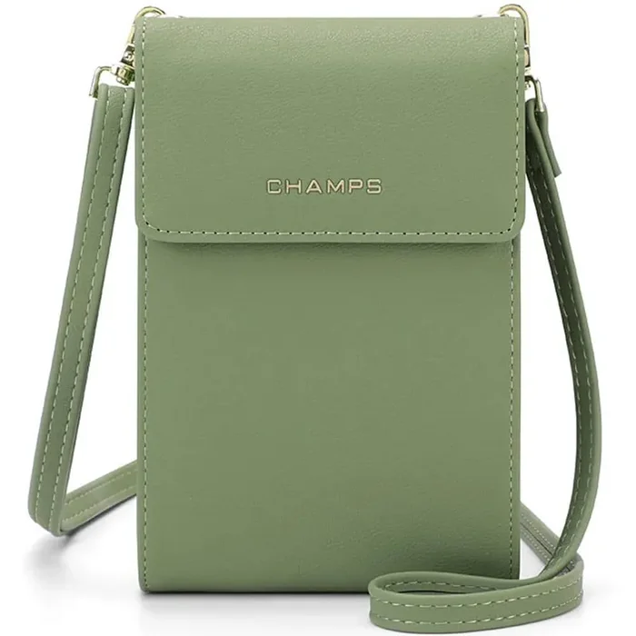Green RFID Blocking Smartphone Bag Tote Bag