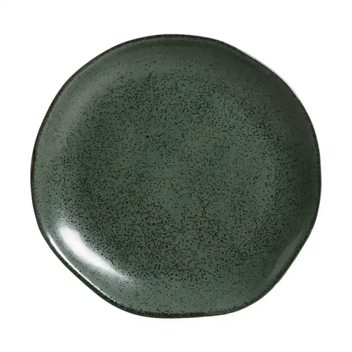 Greenery Dessert Plate Organic (Set of 6)