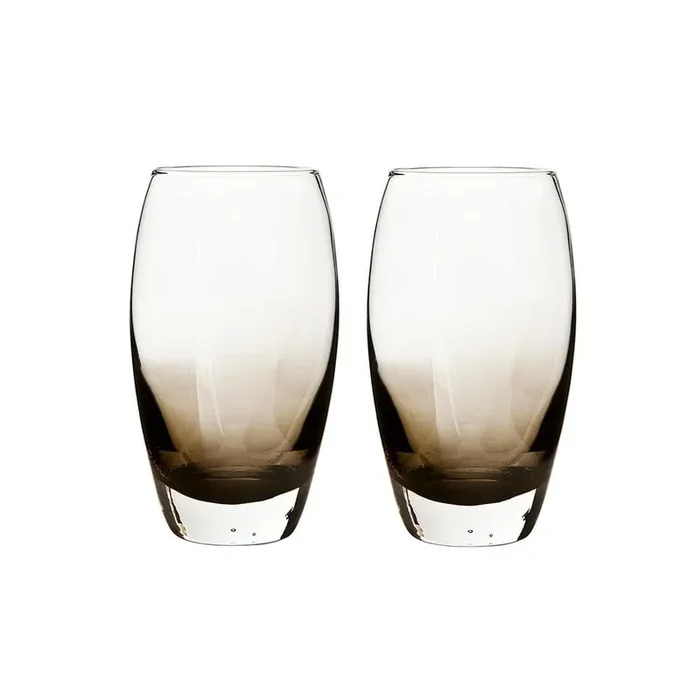 Halo 18.25 oz. Clear Glass Tumblers (Set of 2)