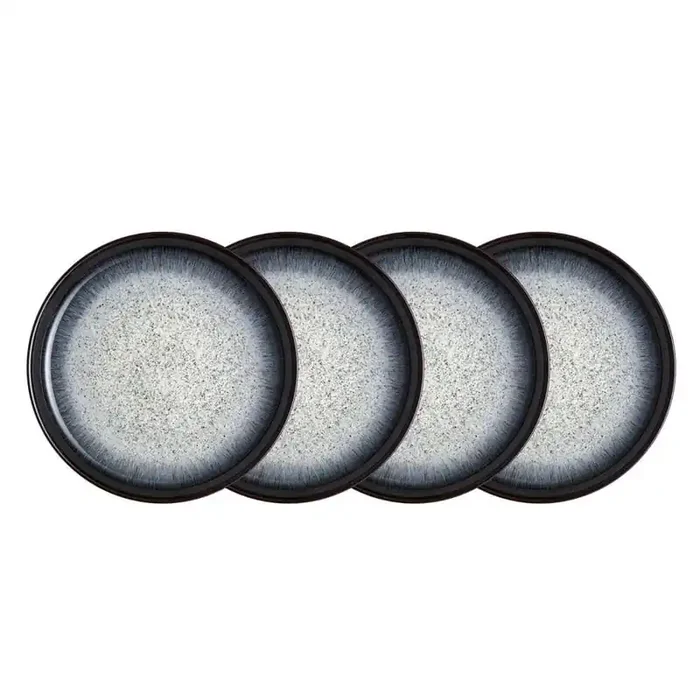 Halo Coupe Multi-Colored Dinner Plate (Set of 4)