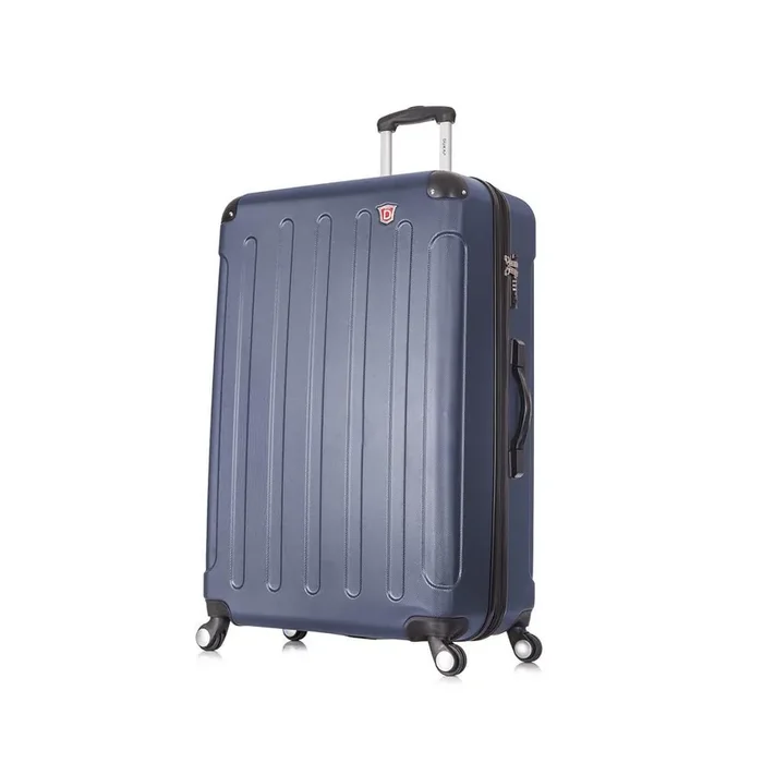Intely 32 in. Blue Hardside Spinner with Integrated Weight Scale