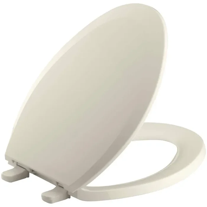 Lustra Elongated Toilet Seat in Almond