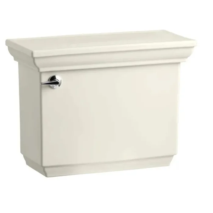 Memoirs 1.28 GPF Single Flush Toilet Tank Only with AquaPiston Flush Technology in Biscuit