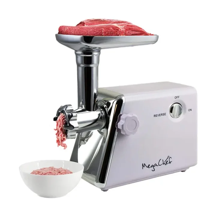 MG-700 1200W Meat Grinder with Sausage and Kibbe Attachments