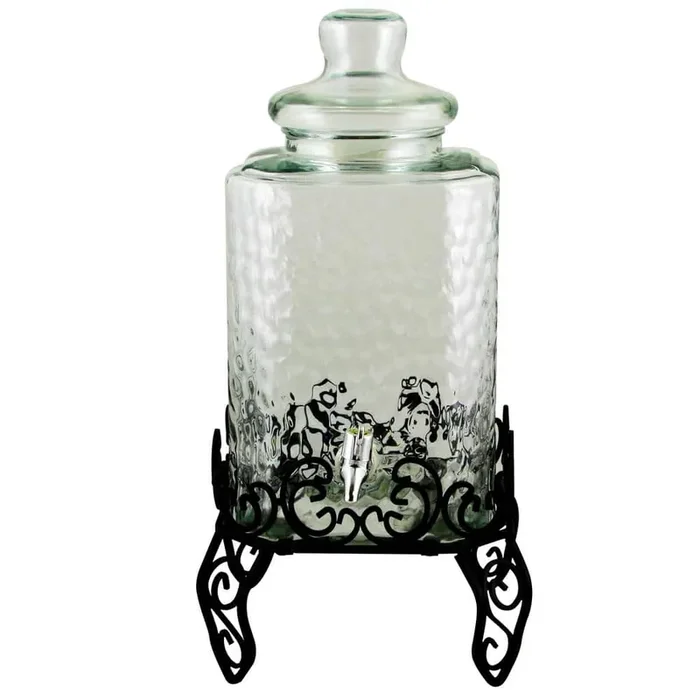 Moreauville 9 Qt. Beverage Dispenser with Wire Rack