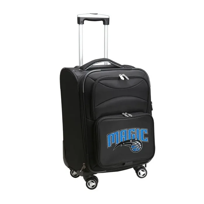 NBA Orlando Magic 21 in. Black Carry-On Spinner Softside Suitcase
