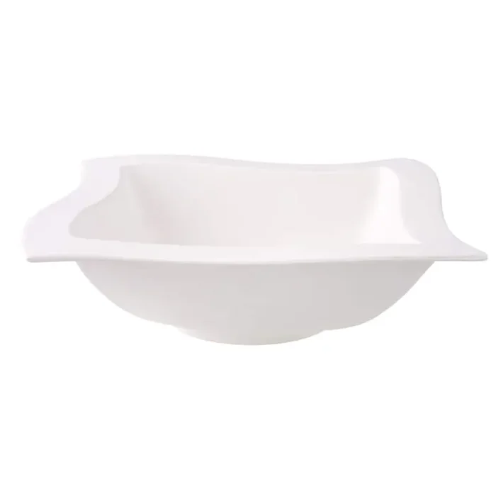 New Wave 9.75 in. Square Salad Bowl