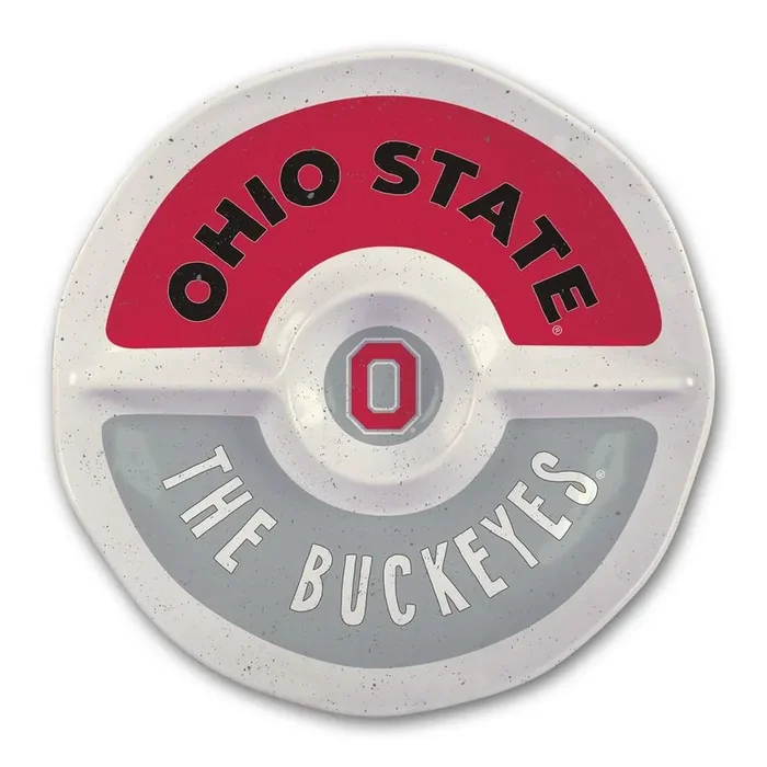 Ohio State 15 in. Chip and Dip Server