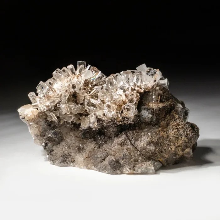 Optical Calcite on Matrix from Fujin, China