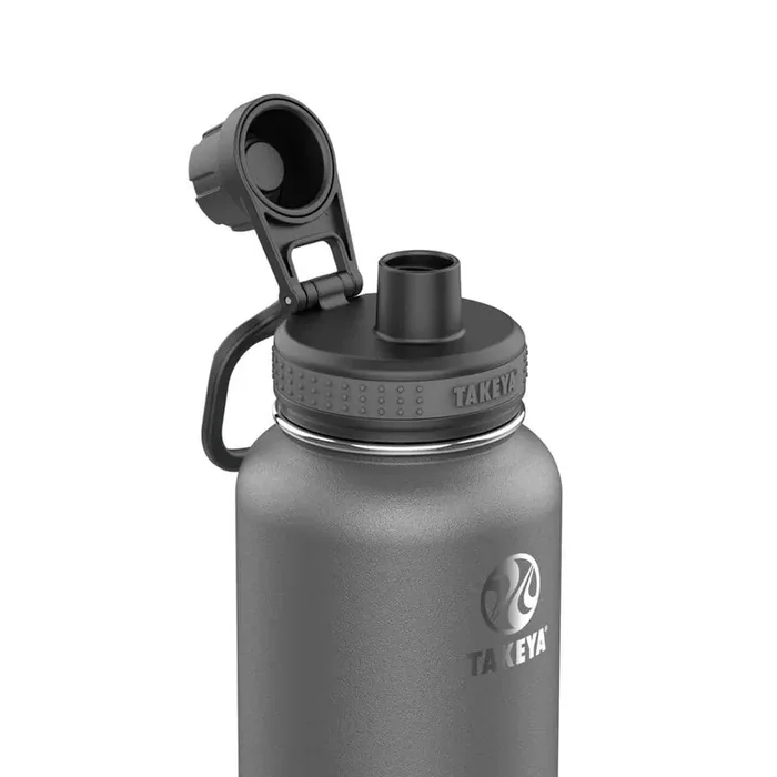 Originals 40 oz. Graphite Stainless Steel with Spout Water Bottle-1