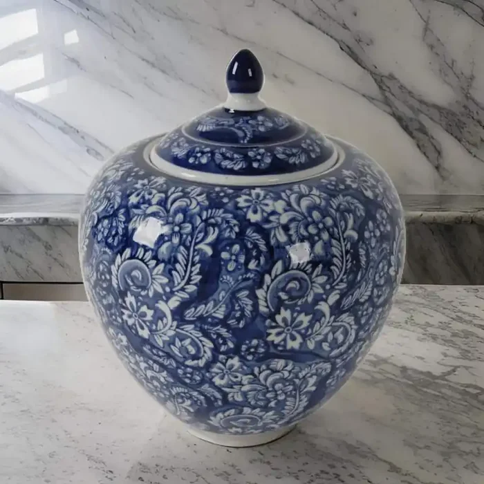 Porcelain Jar with Lid
