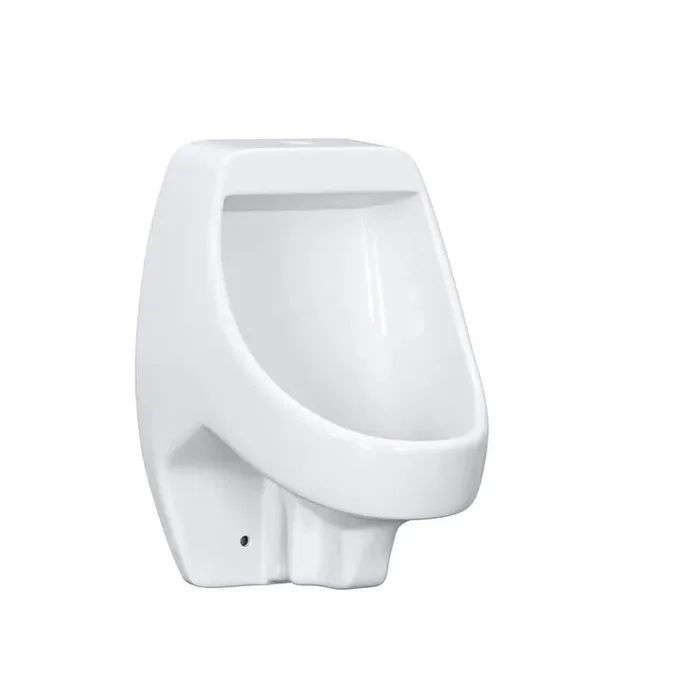 Premium 0.125 GPF Floor Standing Corrosion-Resistant Easy-Clean Urinal in. White