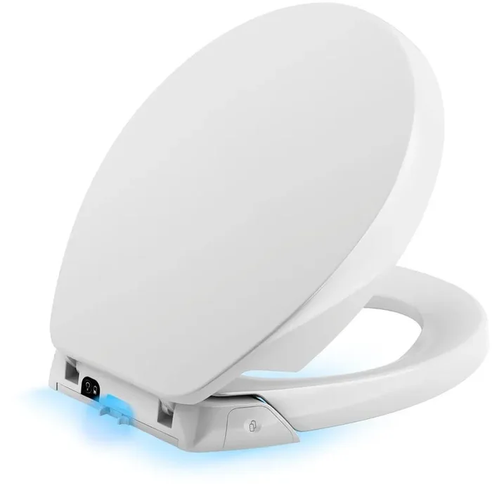 Purefresh Round Toilet Seat in White