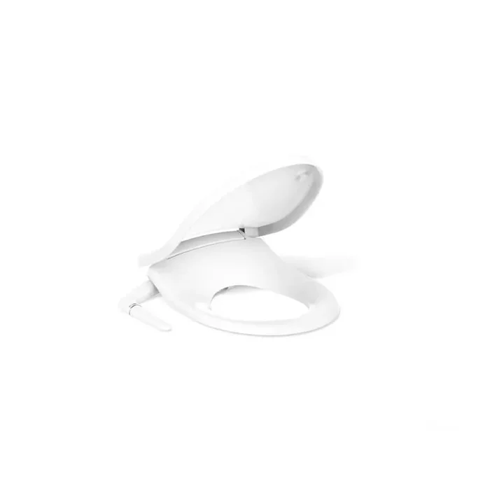Purewash M250 Non-Electric Bidet Seat for Round Toilets in White