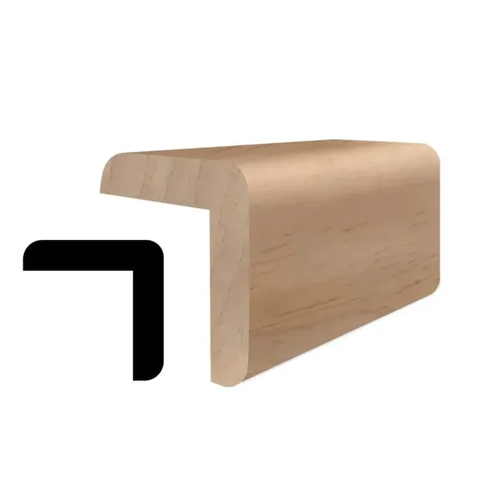 RMM 206 11/16 in. D x 11/16 in. W x 96in. L Stainable Finger-Joined Pine Corner Guard 10-pcs 80 Ft Total