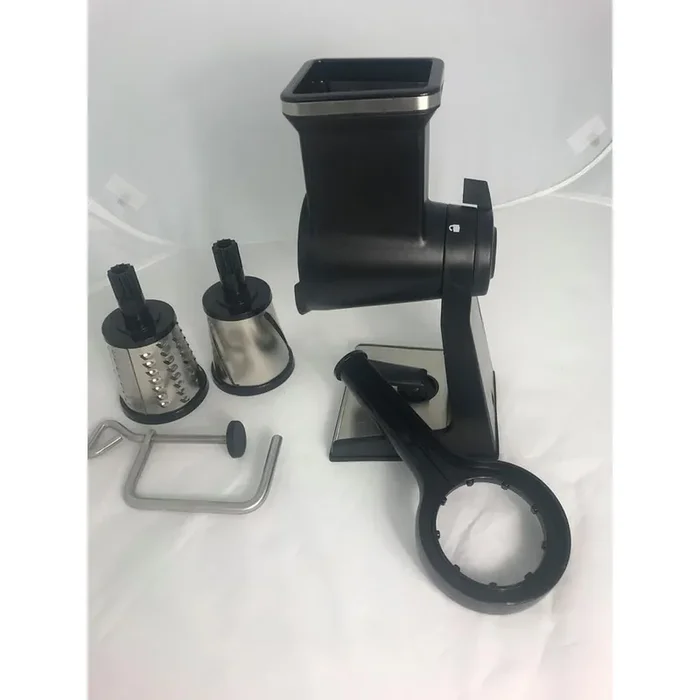 Rotary Grater with Three Drums