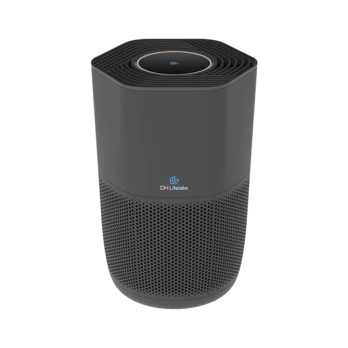 Sciaire Essential 214 sq. ft. HEPA-True Console Air Purifier in Black with PlasmaShield Technology WiFi-Enabled