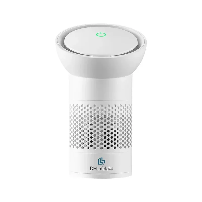 Sciaire Portable 10 sq. ft. HEPA-True Tabletop Air Purifier in White with PlasmaShield Technology