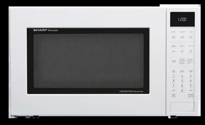 Sharp Appliances – SMC1585BW – 1.5 CF Carousel Countertop Microwave Oven, Convection-SMC1585BW Designer Home Surplus