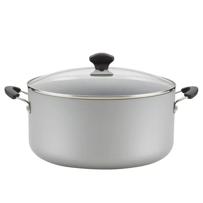 Silver Cookware 10.5 qt. Aluminum Nonstick Stockpot