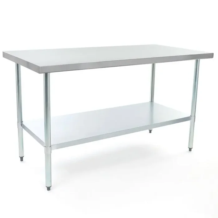 Stainless Steel 60 in. Kitchen Prep Table