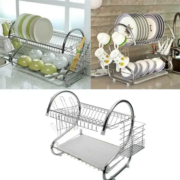 Stainless Steel Kitchen Cutlery Rack, Dish Rack