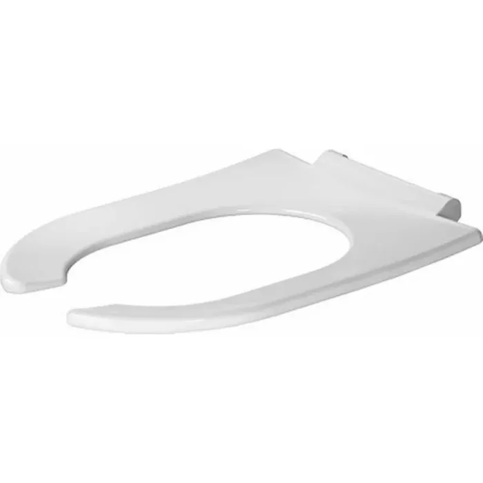 Starck 3 Elongated Toilet Seat in White