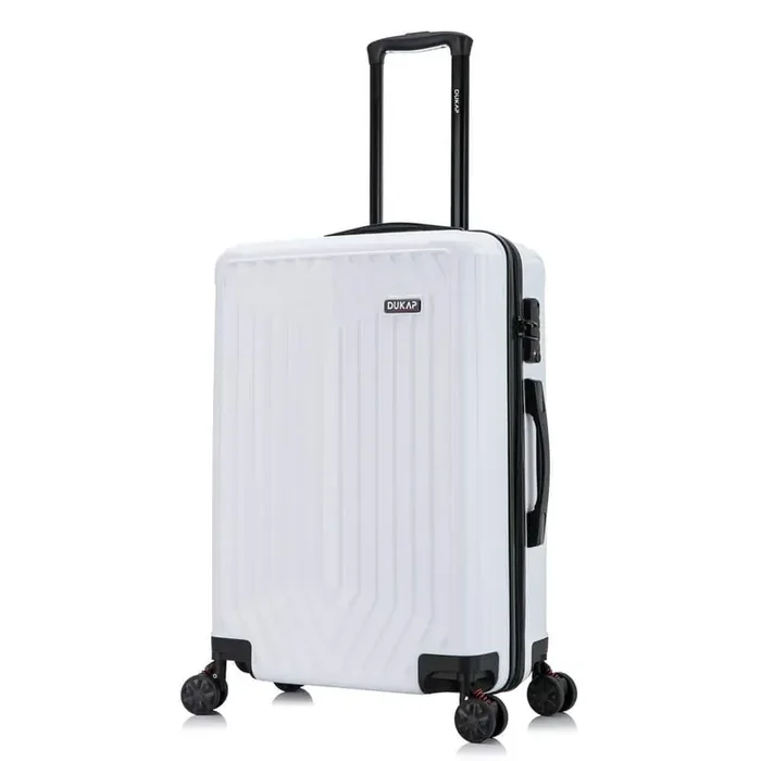 Stratos Lightweight Hardside Spinner 24 in. White
