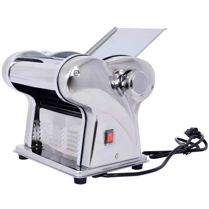 Thickness Adjustable Electric Pasta Noodle Maker Machine Dough Roller Cutter with Stainless Steel