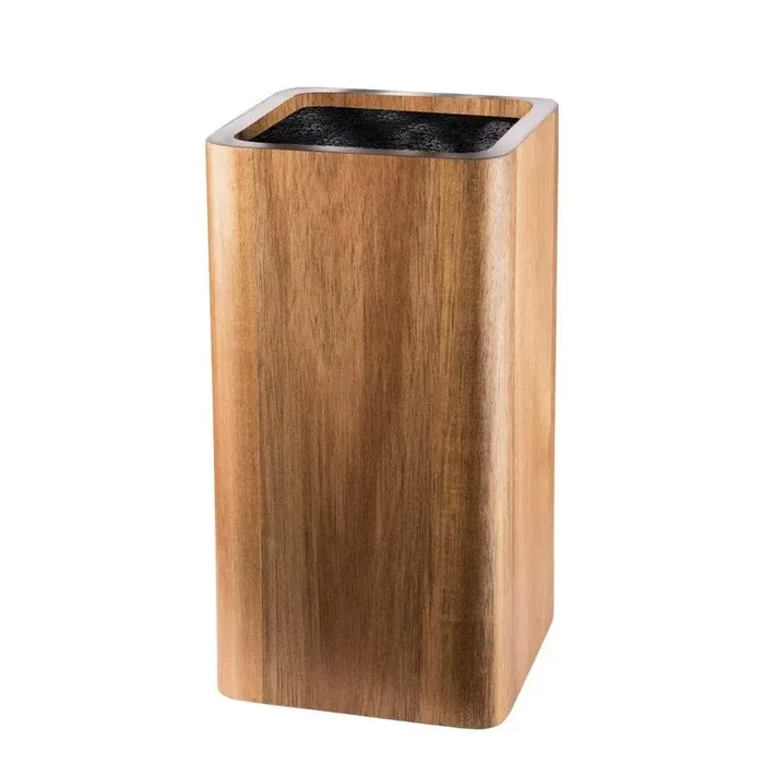 Universal 5-Knife Wood Knife Block