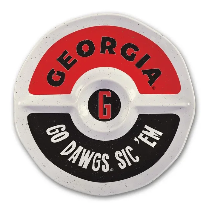 University of Georgia 15 in. Chip and Dip Server