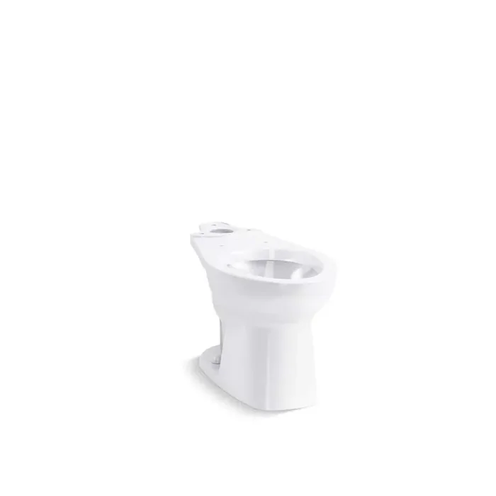 Valton 12 in. Rough-in Elongated Toilet Bowl Only in White, Seat Not Included