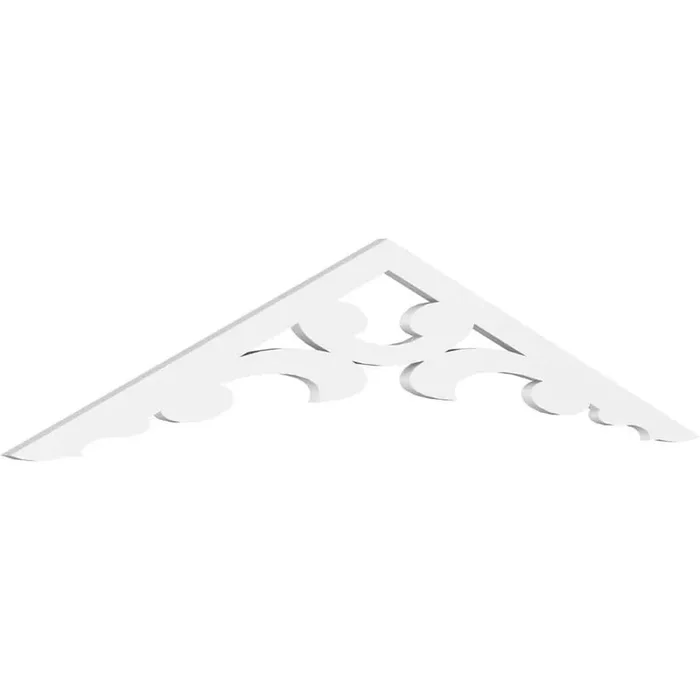 Vienna 1 in. D x 15 in. W x 72 in. L Signature Urethane Gable Pediment