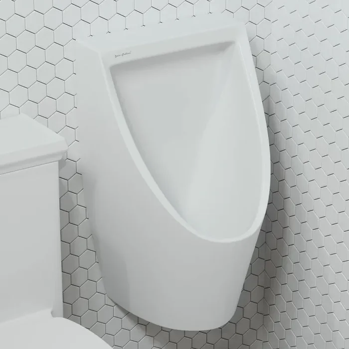 Voltaire Waterless Touch-free Urinal in White