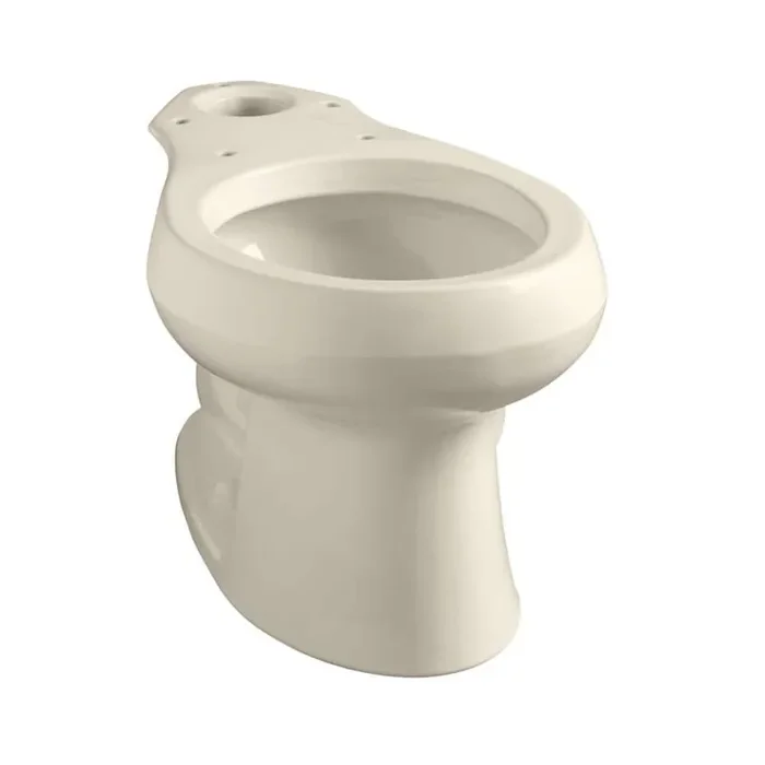 Well Worth Round Toilet Bowl Only in Biscuit