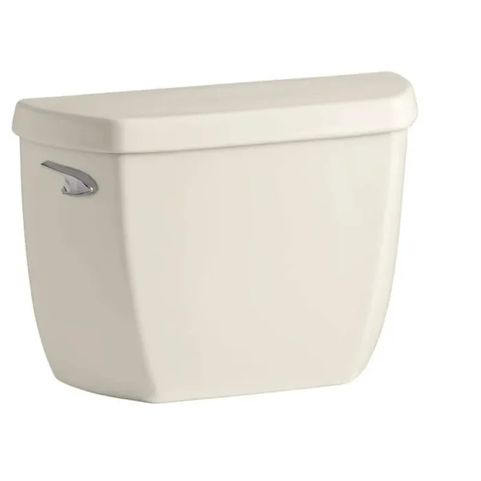 Wellworth Classic 1.28 GPF Single Flush Toilet Tank Only with Class Five Flushing Technology in Almond